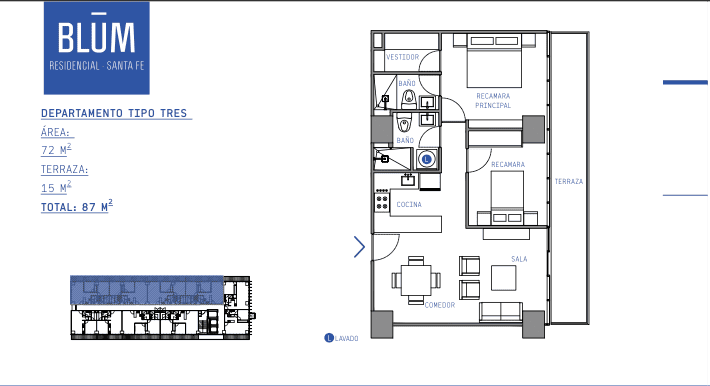 Blum-Sanrta Fe-Tipologias-Planos- Prototipos - Tipo de departamento4