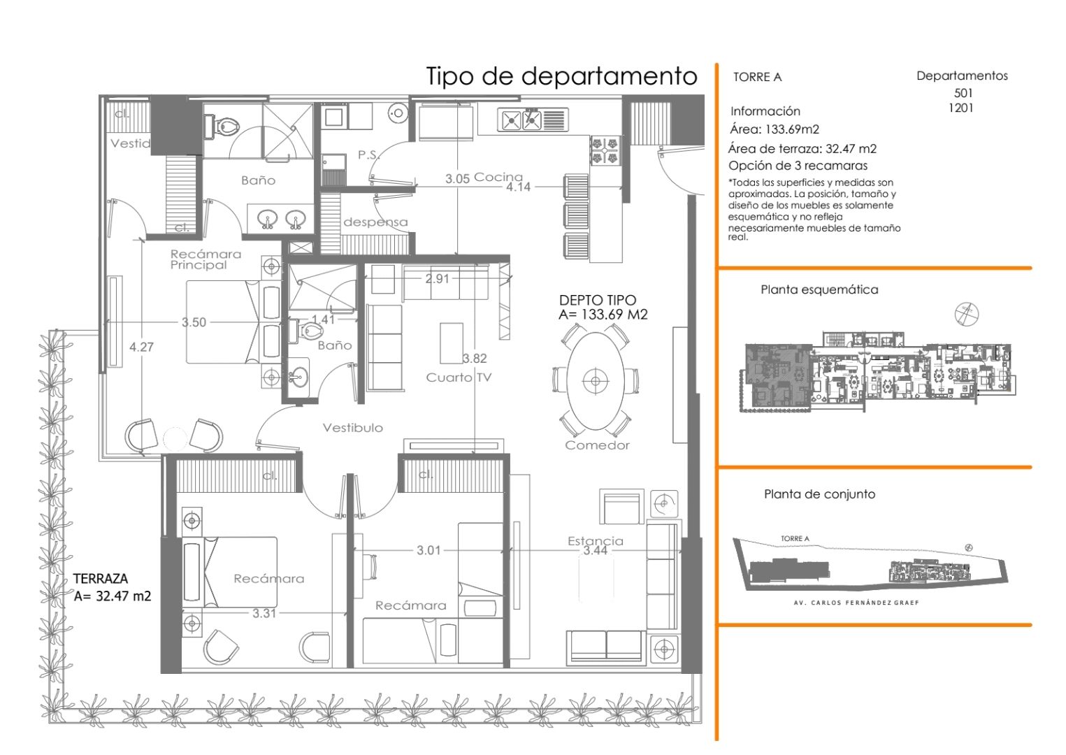 Tipologias departamentos Over Santa fe12