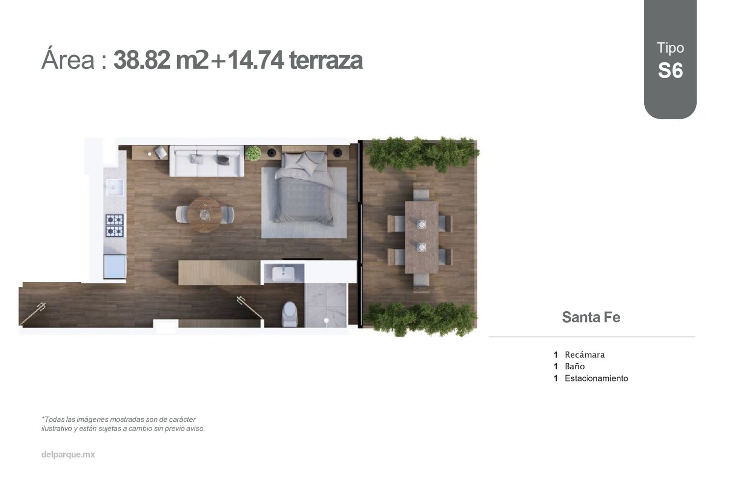 7Up Santa fe Tipologias