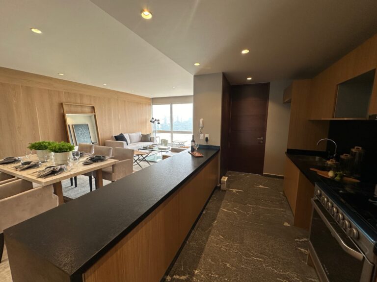 Depto muestra_cocina_01 Tres Cumbres Santa Fe
