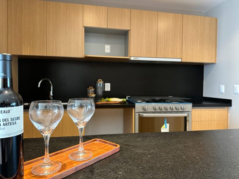 Depto muestra_cocina_02 Tres Cumbres Santa Fe