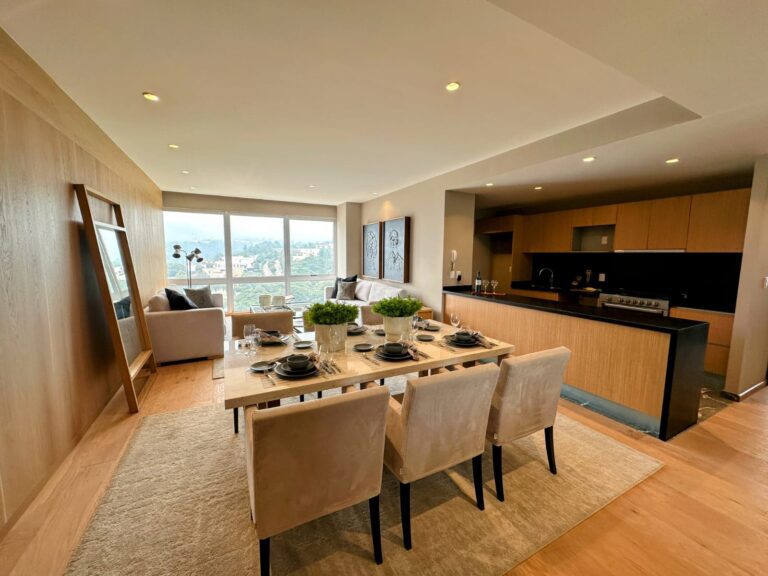 Depto muestra_comedor_02 Tres Cumbres Santa Fe