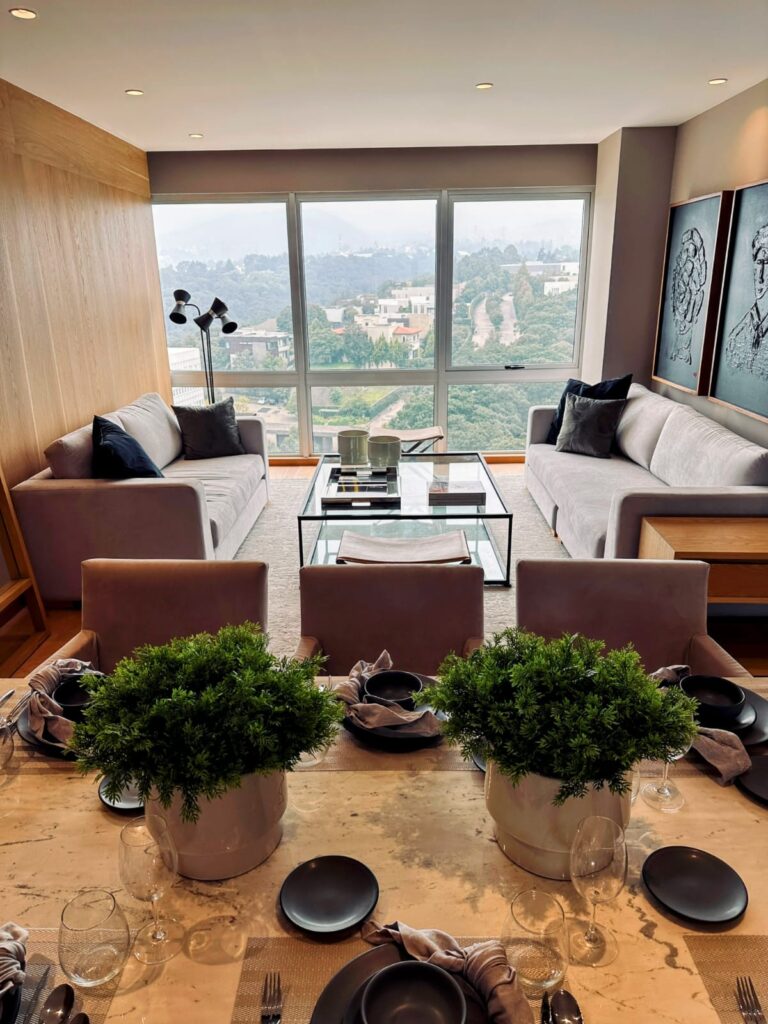 Depto muestra_comedor_03 Tres Cumbres Santa Fe